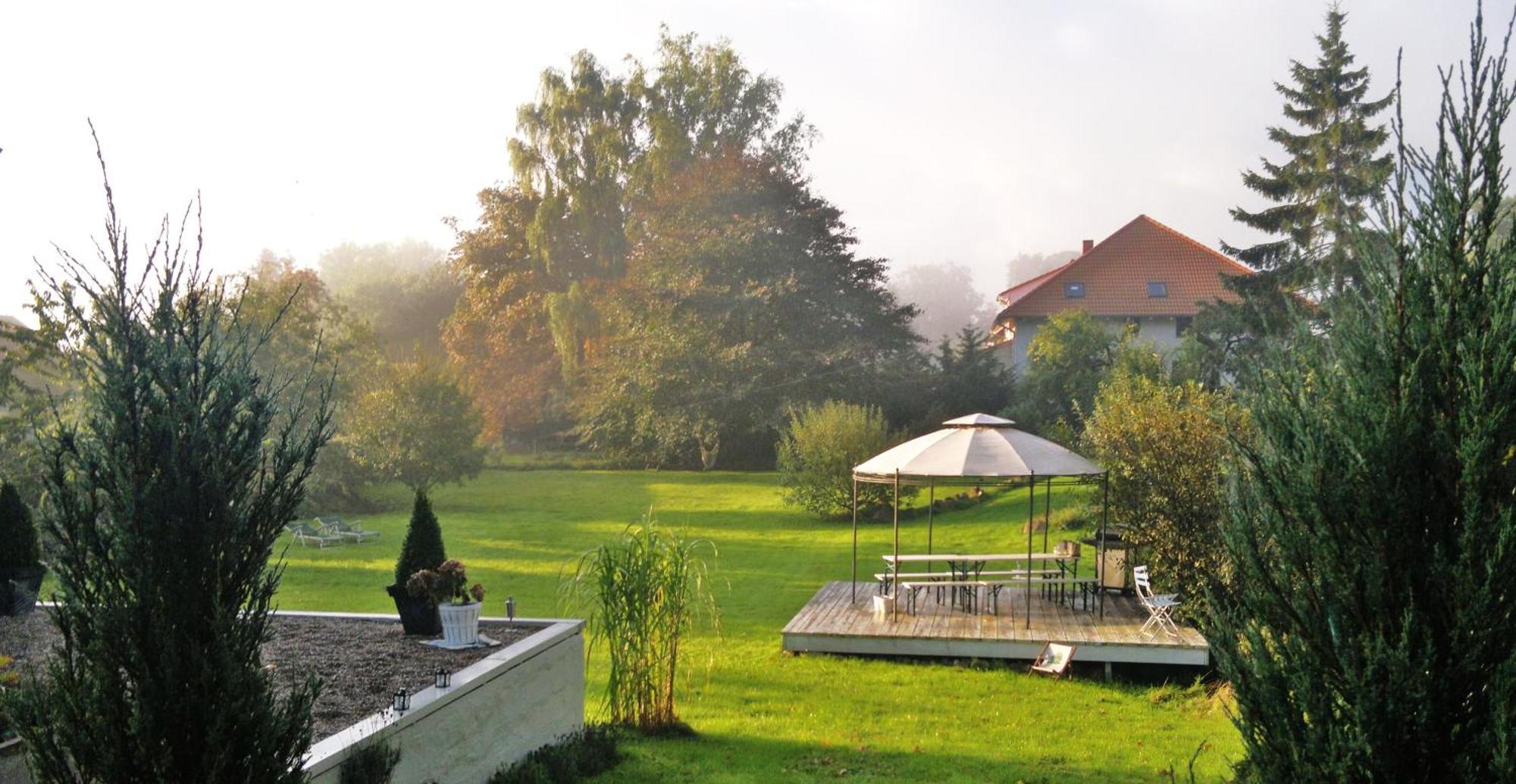 Inspektorenhaus Am Jagdschloss Mit Meerblick Hohen Niendorf Exterior foto